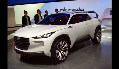 Hyundai Intrado Hydrogen Fuel Cell Electric Concept 2014 1